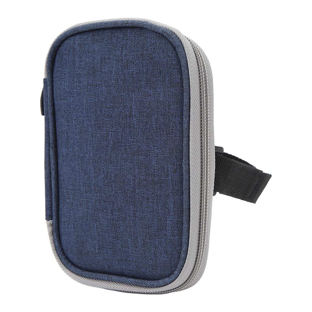 Cyan Water Bottle Pouch Simple Stylish Non Slip Waterproof Portable Water Bottle Wallet Cyan