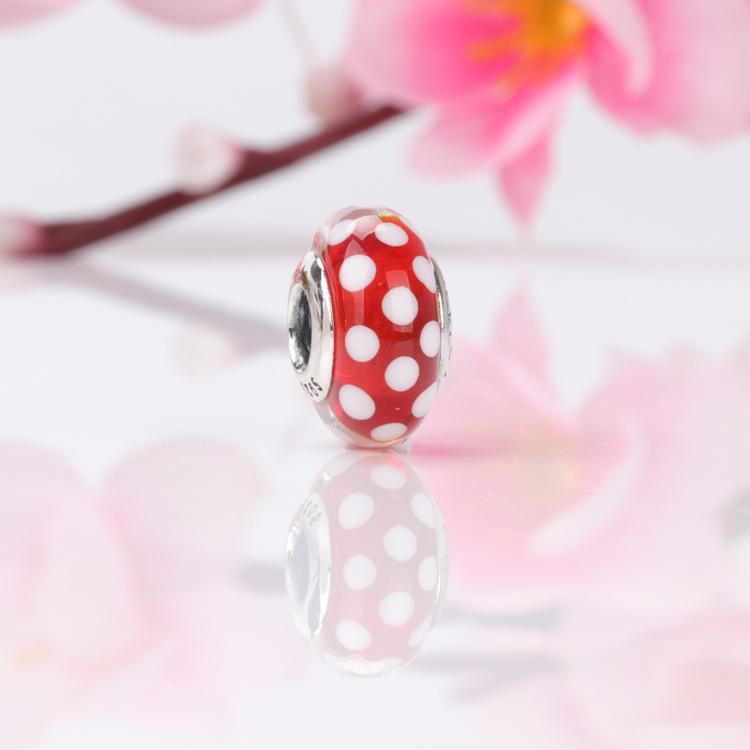 

Бусины Лэмпворк «Кошачий глаз» из стерлингового серебра S925 - Европейский и американский креативный дизайн V Series