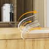 Clear Edges Protector Baby Safety Table Corner Bumper Thick PVC Nonsip Adhesive For Wood Glass Metal Surfaces
