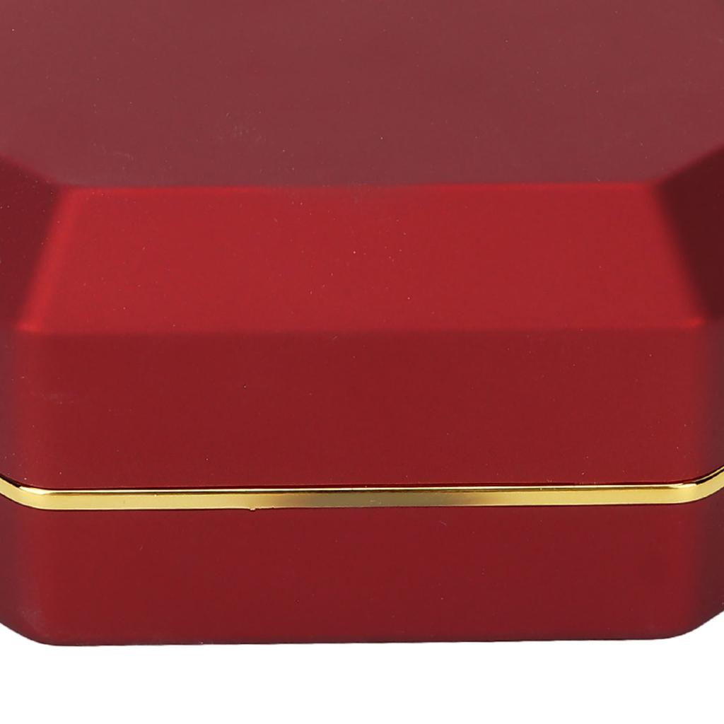 LED Bracelet Storage Box Portable Elegant Jewelry Bracelet Display Case   for Wedding Proposal