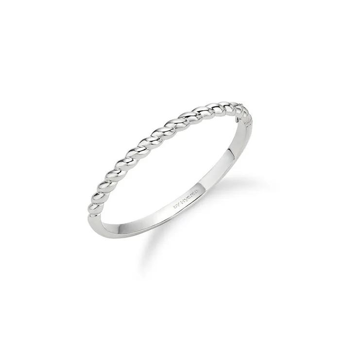Mellow Twist Bangle (White) BH7B65773WB