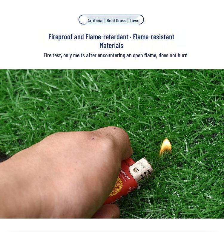 Synthetic Turf for Playground and Rooftop Insulation