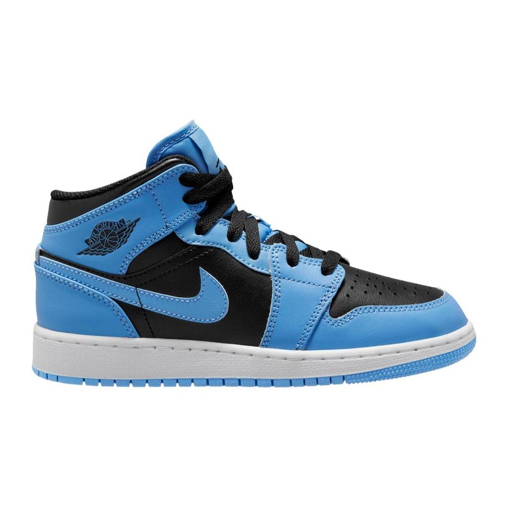 Jordan 1 Mid University Blue Black GS DQ8423-401