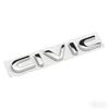 ABS Car Rear Trunk Letters 3D Emblem Tail Badge Sticker for Honda CIVIC Logo Decals Auto Stickers Styling Decoration EW8
