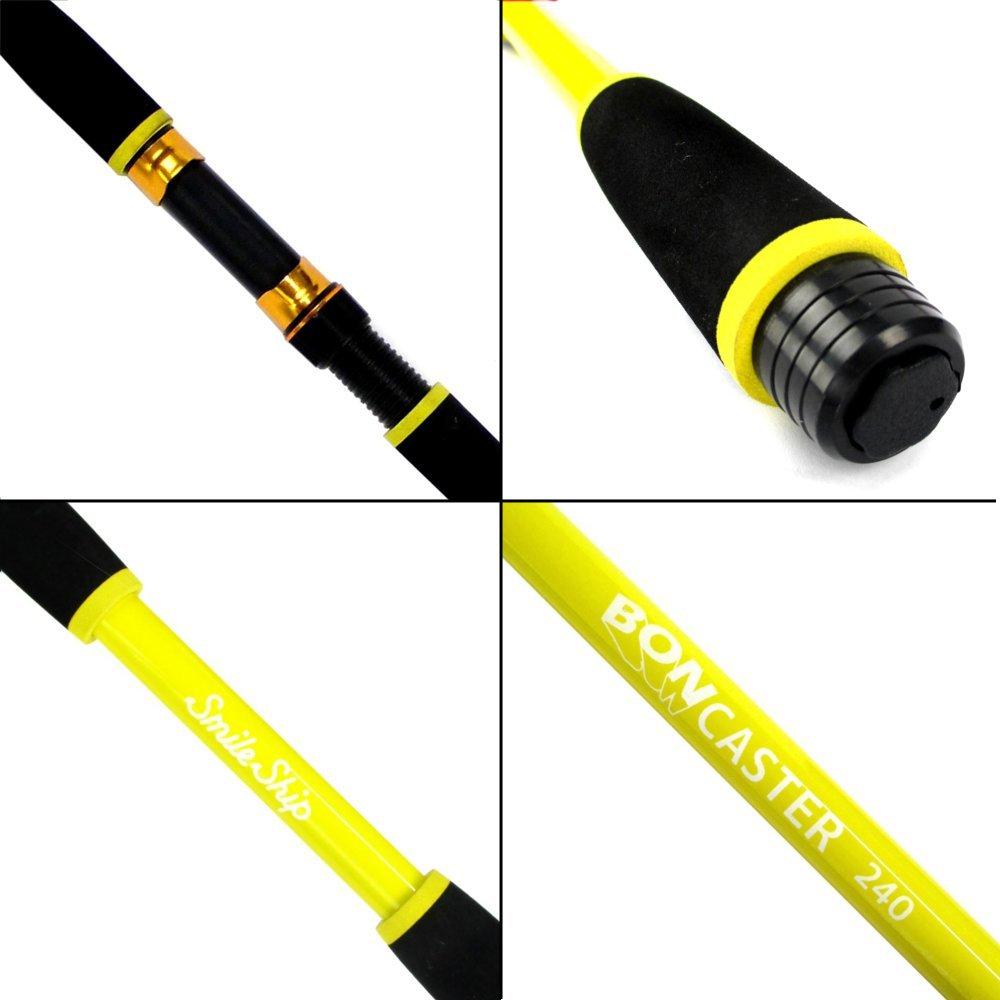 TAKAMIYA SmileShip Boncaster 240 Rod, Yellow, KP-2005