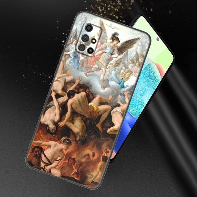 Renaissance Art Painting Phone Case For Samsung Galaxy A21 A30 A50 A52 S A13 A22 A32 A33 A53 A73 5G A11 A12 A31 A51 A70 A71 A72