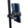 Phone Bracket with Full Rotation Capability Anti Slip Grip Phone Clamp Suitable for Musicians Streamers Video Creators