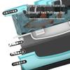 Compact 18L Multi-functional Fishing Tackle Box with Lifting Legs and Seat - Durable Plastic Wild Fishing Platform