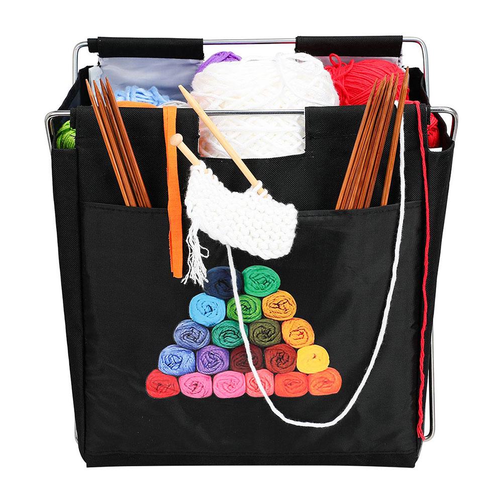 folding yarn caddy