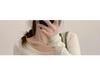 French Chic: Low Neck Knitted Tops for Women - 2025 Spring/Summer Long Sleeve Clavicle Sweater
