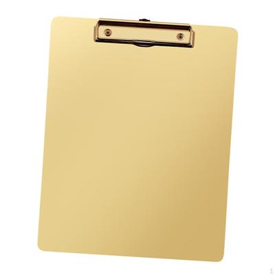 Clipboard Metal A4 Waterproof Accessories Portable Folder File for School