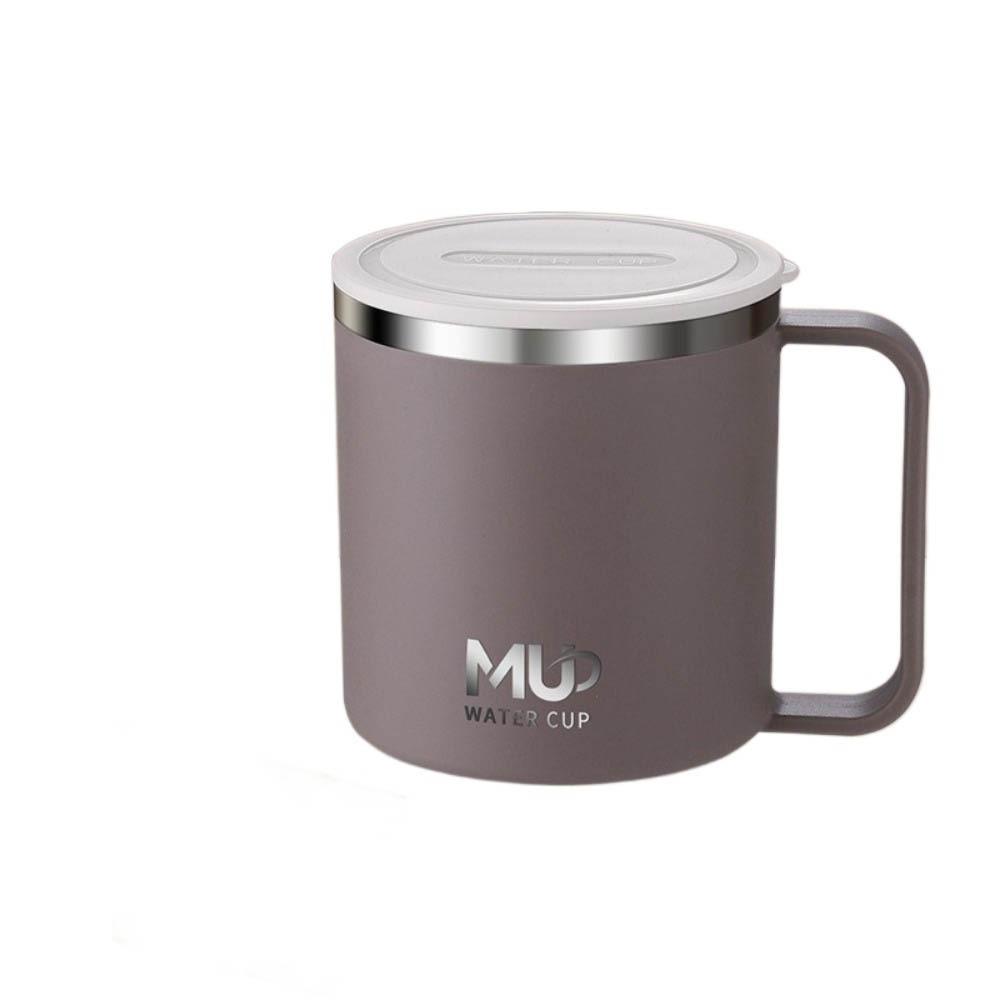 Reusable Coffee Mug Large Capacity Milk Tea Cup Fashion Insulated Drinking Cup  Office Drinkware