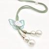 Elastic Band Butterfly Shape Curtain Tieback Adjustable Curtain Rope  Kids Room Home Decor