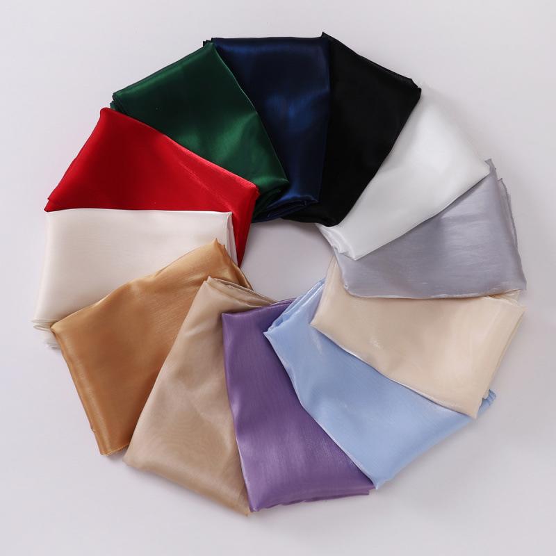 Skjerf Dameorganer Skjerf Glitter Skjerf Lang High-end Følelse Sørøst-Asia Malaysia Dame Svart Børste Hodeskjerf