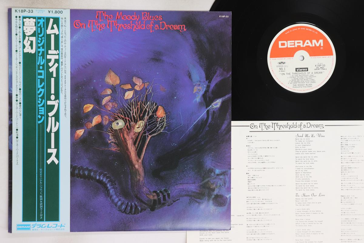 

LP Record MOODY BLUES - On The Threshold Of A Dream K18P33 DERAM 1973 Japan Obi Rock Used