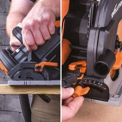 EVOLUTION Scie circulaire R185CCSX+ 1600W 185mm