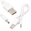 1m DC 3.5mm Female To USB X 1.35mm Type A Male Adapter Power