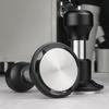 Constant Force Espresso Tamper Stainless Steel 58.5mm 53mm 51mm Spring Loaded Coffee Tamper Ripple Base Constant Pressure