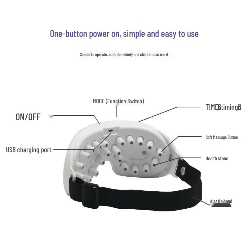 Vibrating Magnetic Eye Massager CN plug (adapter included)