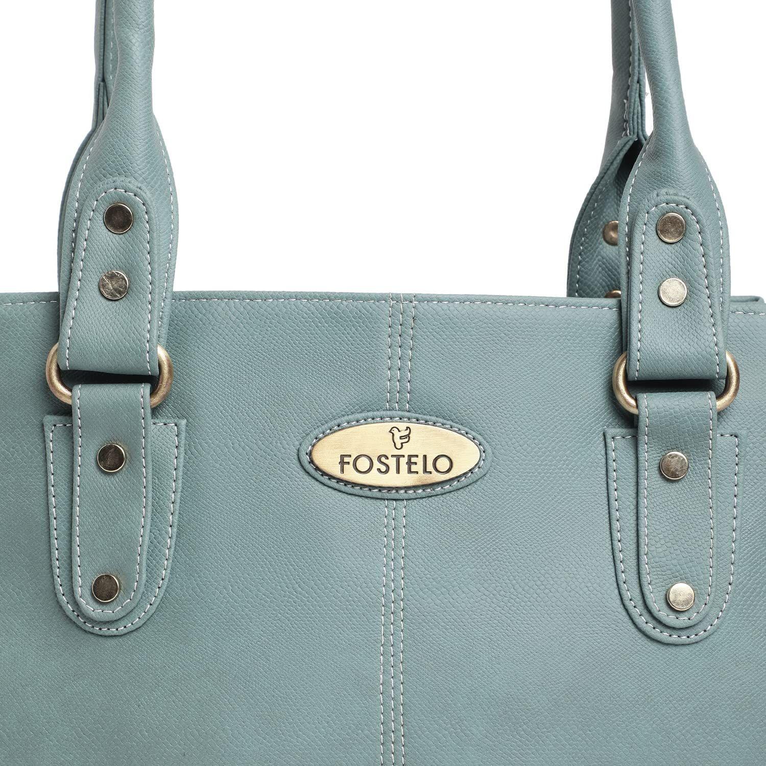 Женская сумка Catlin из искусственной кожи (большой) 9 x 14 x 4 in серый — фото 19