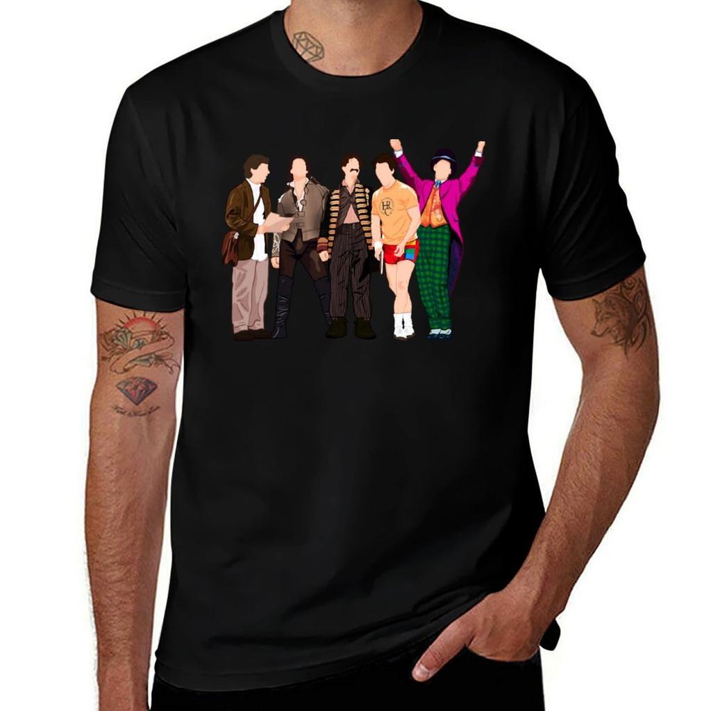 Christian Borle Roles Tshirt Relaxed Fit Casual Short Sleeve Top