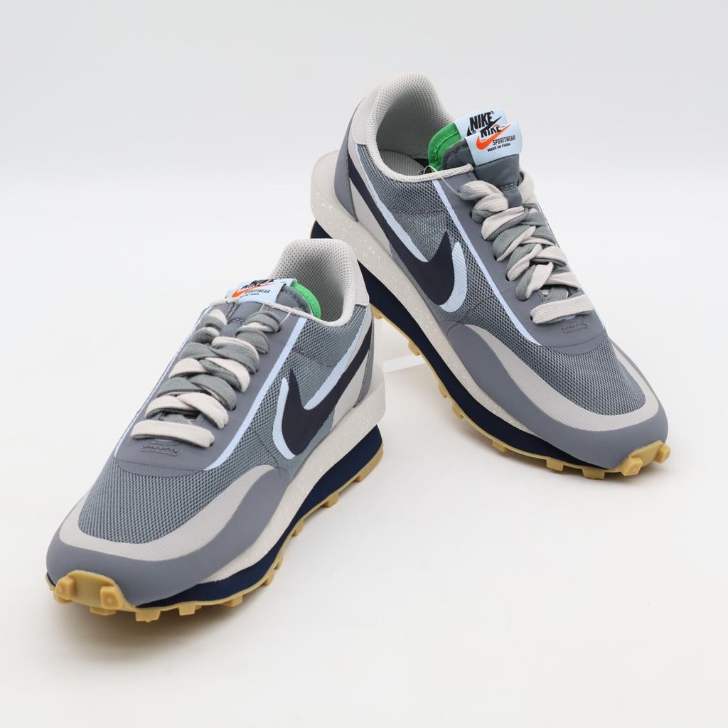 DH3114-001 CLOT X Sacai X Nike LD Waffle Grey Obsidian Cool Grey Navy Green