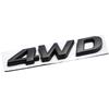 Generic 2pcs 4WD 3D Metal Car Sticker Emblem Badge Decal