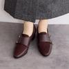 Monk Strap Brown 235 HIMIKO/Himiko/Double Shoes/641323D