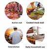 Round Plastic Cutting Board Antibacterial Double Sided Cut Vegetable Chopping Board Thickened Anti Mold Bone Meat Cutting Board