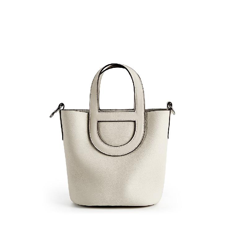 Top Layer Cowhide Pig Nose Bag 2025 New Versatile Handheld Basket Bag Genuine Leather Women's Bag Single Shoulder Crossbody Bag