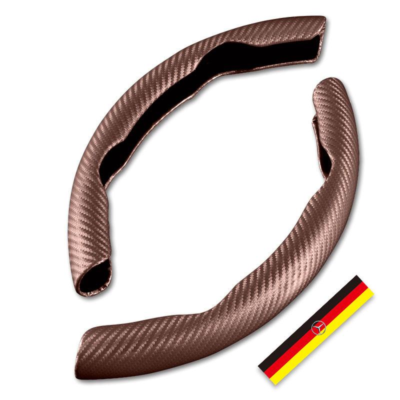 GLC GLB Carbon Fiber Car Steering Wheel Cover Interior Accessories For Mercedes Benz AMG GLE GLS CLS GLC CLA GLA GLK ML C197 R2