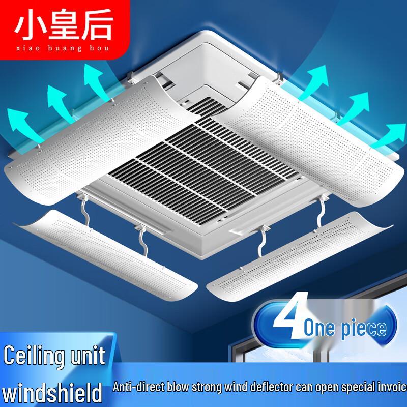 Deflector de Viento Ajustable para Aire Acondicionado Central