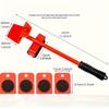 Furniture Mover Tool Set Heavy Stuffs Moving Roller With Bar Furniture Mover Lifter With Wheel Professional Moving Too