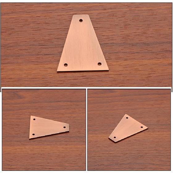 Metal Triangle Truss Rod Cover for Gr09A Durable Guitar Neck Adjustment Cover Electric & Acoustic Guitar Accessory