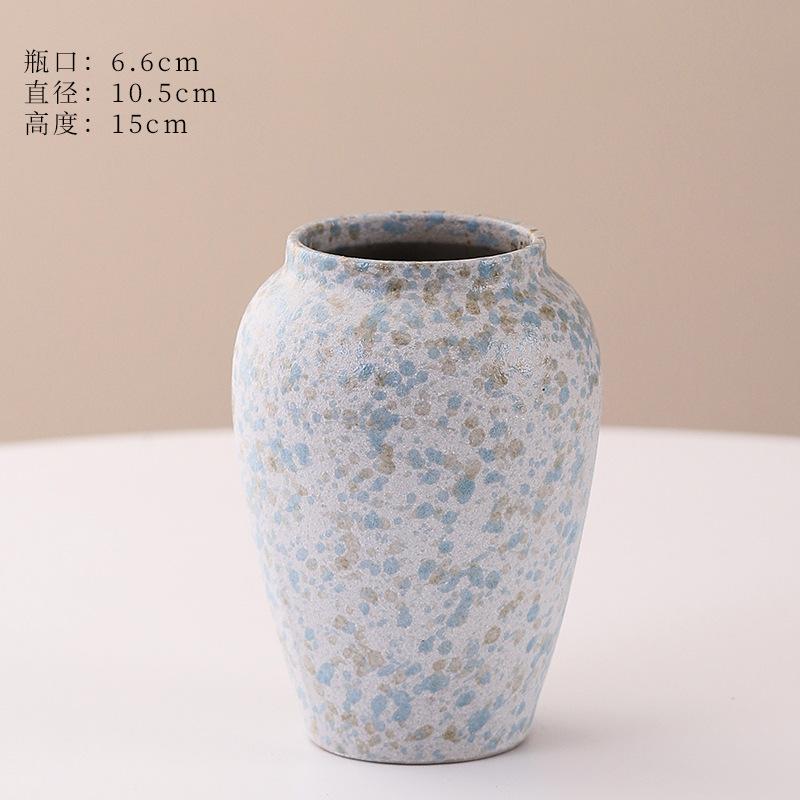 

Simple Ceramic Vase for Dried Flowers Creative Hydroponic Decor Hotel Living Room Home Ornament