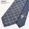 Peanuts Snoopy Tie PND48170 Navy Blue SNOOPY Business Brand Tie Gift