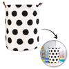Toy Container Laundry Basket Bag Organizer Dots 35X45 Cm