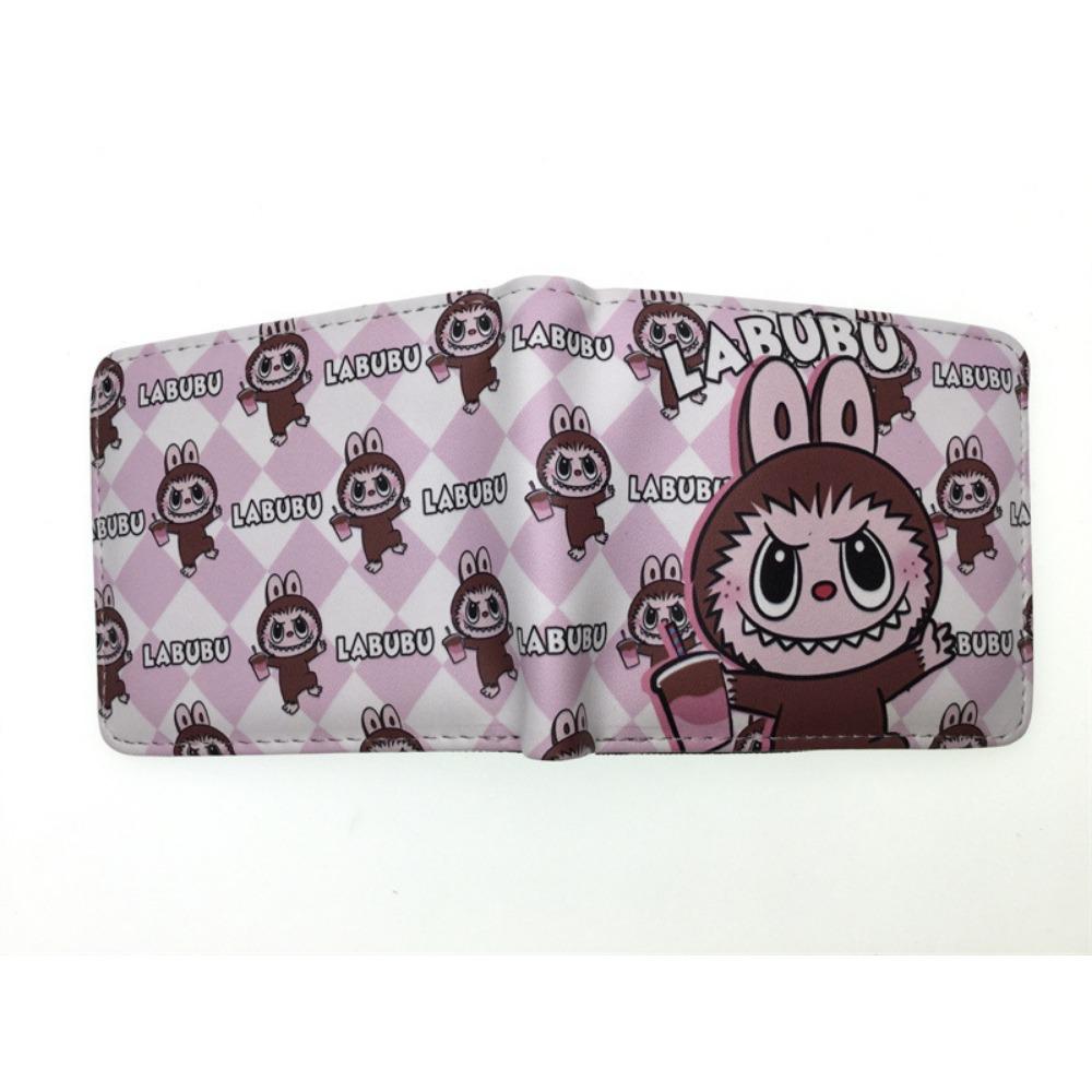 Anime Peripheral Wallet Cute Cartoon Change Bag Student Children Universal PU Half Fold Wallet