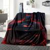 Custom Name Batman Theme Printed Blanket - Perfect for Couch, Bed, Travel & Outdoor Use | Machine Washable, Cozy & Durable.