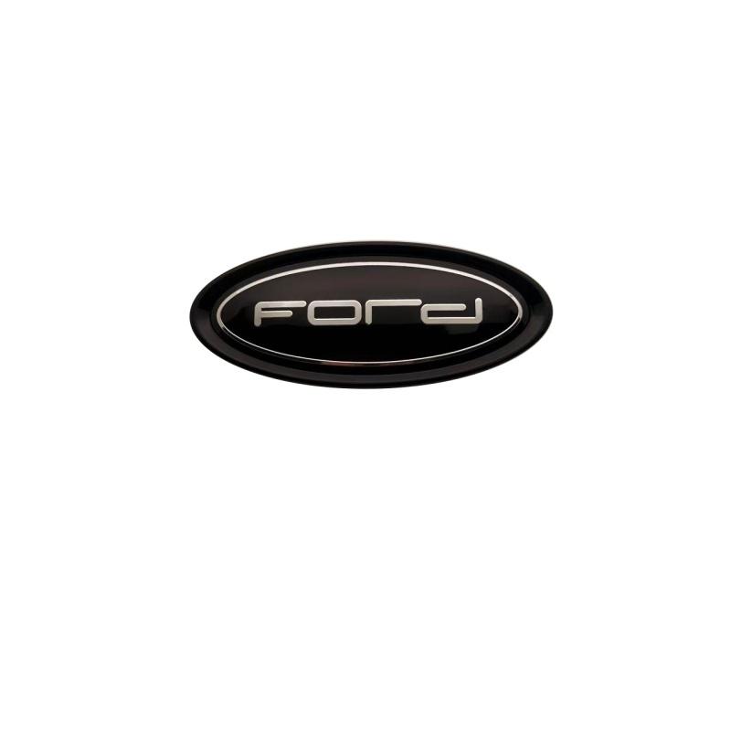 13x5.6CM Car Front Hood Cover Rear Trunk Badge Sticker Accessories for Ford Fiesta Fusion Escape Kuga Edge Focus Ranger Mondeo