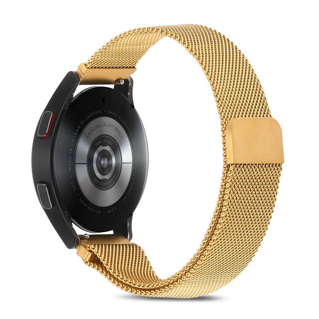 

Milanese Loop For Samsung Galaxy watch 7 6 5 pro 4 classic 3 Active 2 strap 40mm/44mm bracelet Huawei GT 2 2e 3 4 20mm 22mm band 20mm золотий