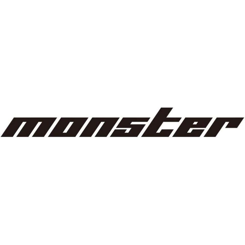 MONSTER SPORT Cut-out Letter Sticker, Black, Extra Large, 1000 x 120mm, 896132-0000M