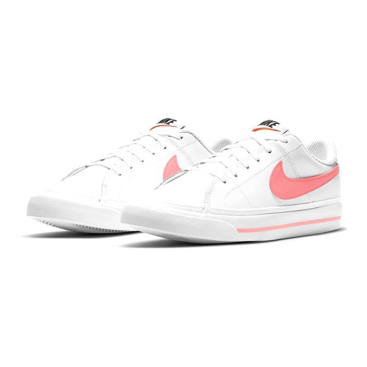 Nike Court Legacy GS White Sunset Pulse Kids Sneakers DA5380-103