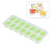 Tray Food Grade Plastic Silicone Ice Mold with Removable Lid for Cocktail