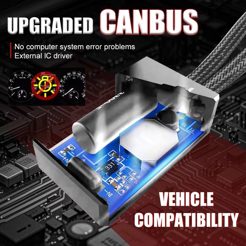H7 H4 H1 Led Headlight Bulbs High Power Car Lights Turbo Lamp Auto Headlamp +800% Bright 12V