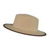 Korean Retro Brown Hemming Wide Brim Wool Woolen Beige Flat Top Top Hat For Men And Women Autumn And Winter Elegant Felt Hat British