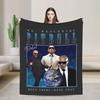 Mr Worldwide Pitbull Plush Blanket Children  Flannel Throw Blanket For Couch Chair Sofa Bed Warm Design Quality Bedspread Idea