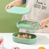 Baijie 3-Layer Press Ice Cube Tray