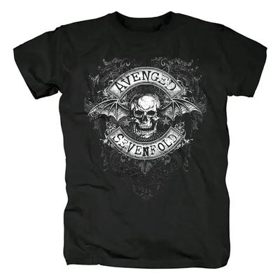 Avenged Sevenfold Metal Rock Nadruk Graficzny Krótki Rękaw 100% Bawełna Koszulki Hip Hop Modne Koszule Duży Rozmiar T-shirt dla Mężczyzn Topy