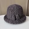 Hat Lady Winter Middle-Aged And Elderly Basin Hat Thickened Woolen Curling Bucket Hat Travel Leisure Warm Basin Hat